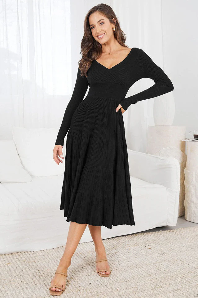 Alise Knit Midi Dress